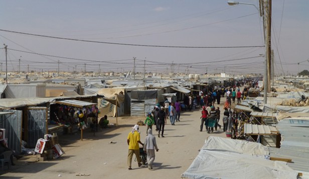 Campo Refugiados Jordânia