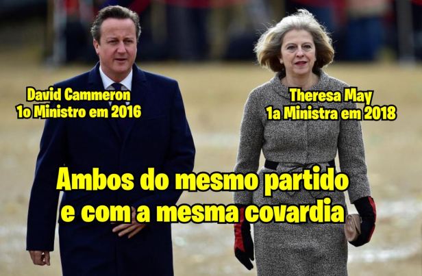 Cammeron e Theresa May