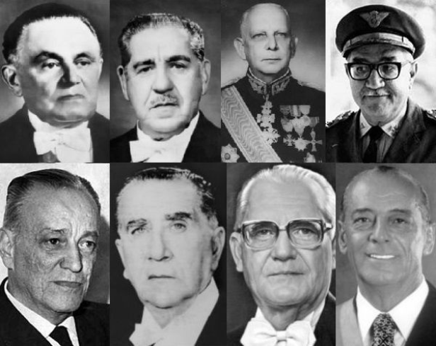 Golpistas Militares_Presidente 1964