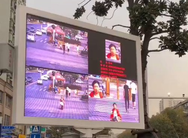 Sistema de Crédito Social Chinês_Telão