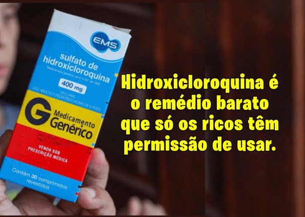 O que Está Acontecendo_Cloroquina Ricos
